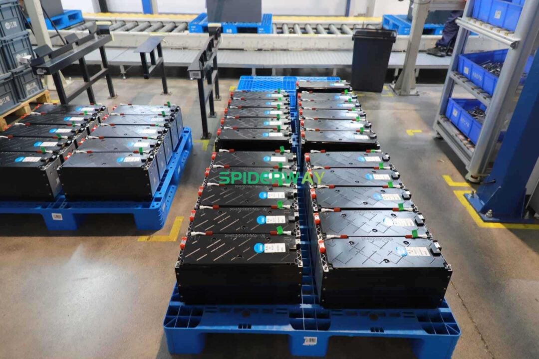 SPIDERWAY LiFePO4 battery factory
