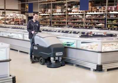 Lithium battery and charger for Nilfisk Advance SC901 28D floor scrubber
