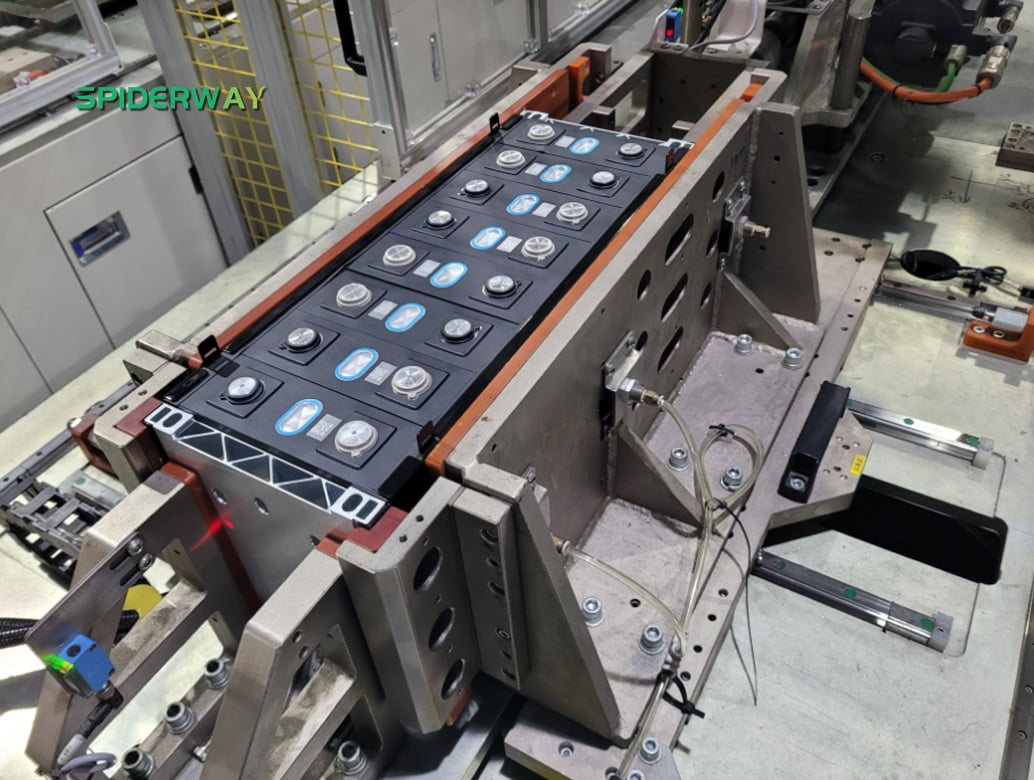 SPIDERWAY LiFePO4 battery undergoing quality control checks