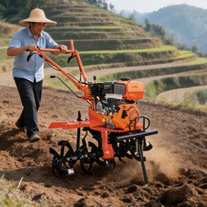 Main product image for 1WG4.0-105FQ-Z Power Tiller | BASHAN WORLD Farm Rotary Tiller for Dryland, Orchard & Tea Garden