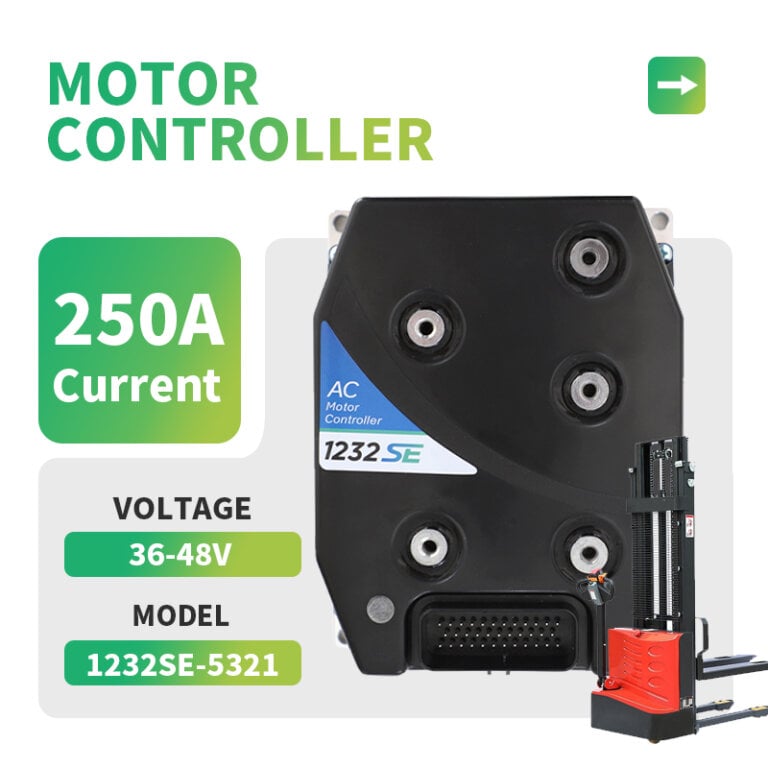 Replacement Curtis AC Controller 1232SE-5321 36-48V 250A for Electric Vehicle, Electric Pallet Truck and Electric Stacker