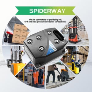 Curtis 1232SE-5321 AC motor controller, 36-48V 250A, for electric vehicle and pallet truck motor control