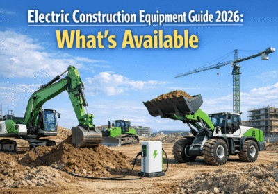 Electric construction equipment guide for high-voltage lithium battery systems used in heavy-duty machinery