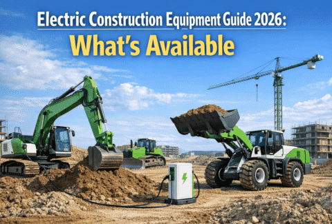 Electric construction equipment guide for high-voltage lithium battery systems used in heavy-duty machinery
