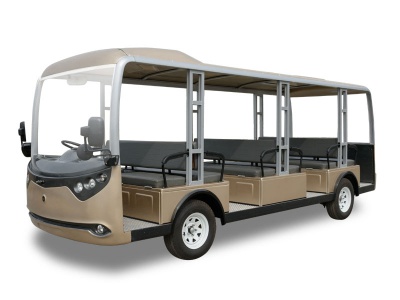 LVTONG S Series 23 seater electric sightseeing bus for high-capacity tourist transport