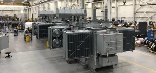 Daelim power transformer for substation installations up to 345 kV and 500 MVA