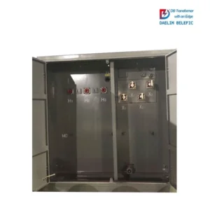 Daelim loop type pad mounted transformer with HV bay-one fuse protection