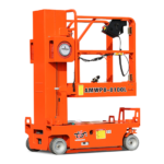 AMWP8-8100L oil-free all-electric vertical mast lift for indoor access work
