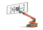 BT2615ERTGS Glass Attachment Boom Lift