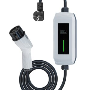 Z7A Series Type 2 portable EV charger control box for 3.5kW to 22kW AC Level 2 charging