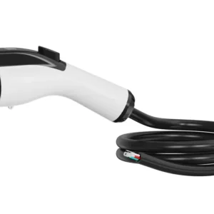 Q2 Type 2 EV charging connector with TUV-CE/CB/UKCA certification, 16A/32A rating and 5 metre cable