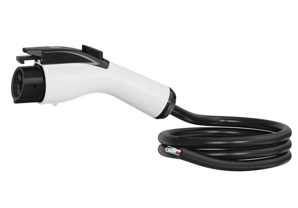 Q2 Type 2 EV charging connector with 5 metre cable and TUV-CE/CB/UKCA certification