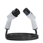 Type 2 to Type 2 EV charging cable, 5 m, 16A/32A MAX, IP55