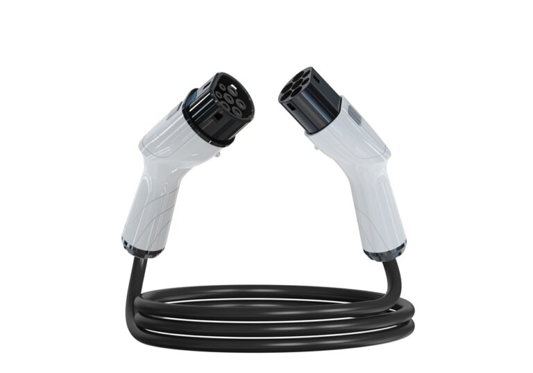 Type 2 to Type 2 EV Charging Cable, 5 m, 16A/32A, IP55