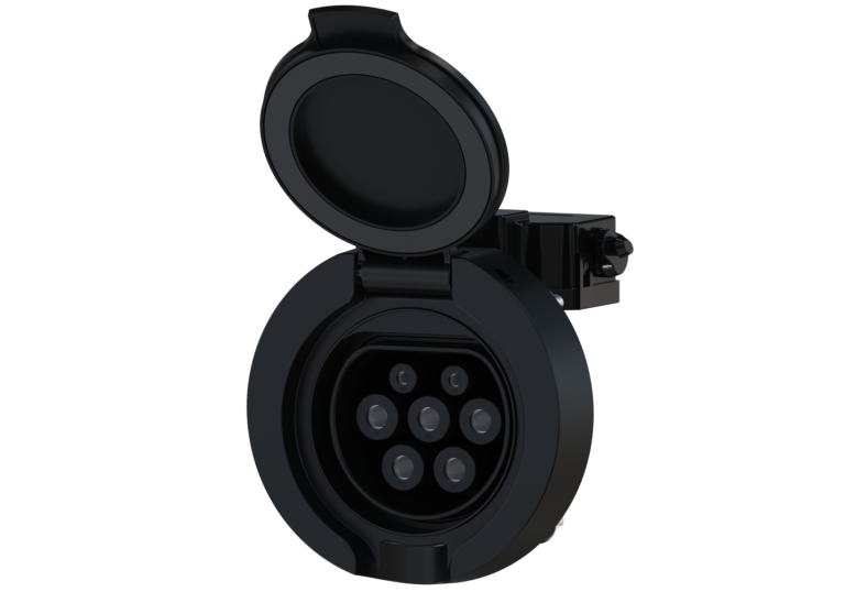 ZDZ2 Type 2 EV Charger Socket – AC 230V/400V, 16A/32A, IEC 62196