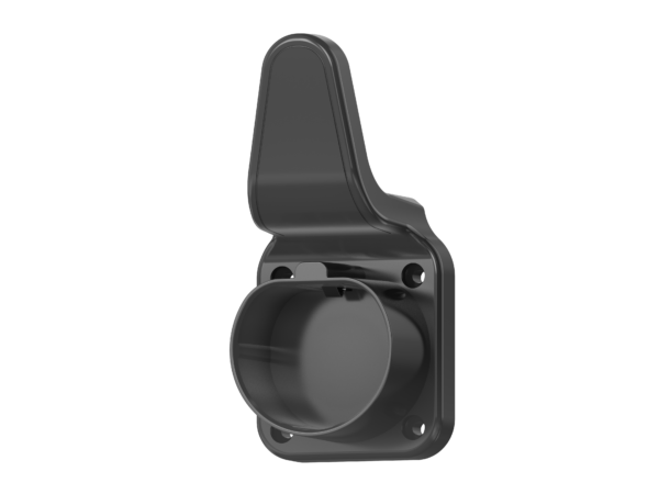 PC/PP+GF Type 2 EV Charging Holder PC/PP+GF Type 2 EV charging holder for wall-mounted storage of a Type 2 charging gun